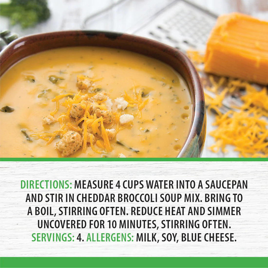 Cheddar Broccoli Soup
