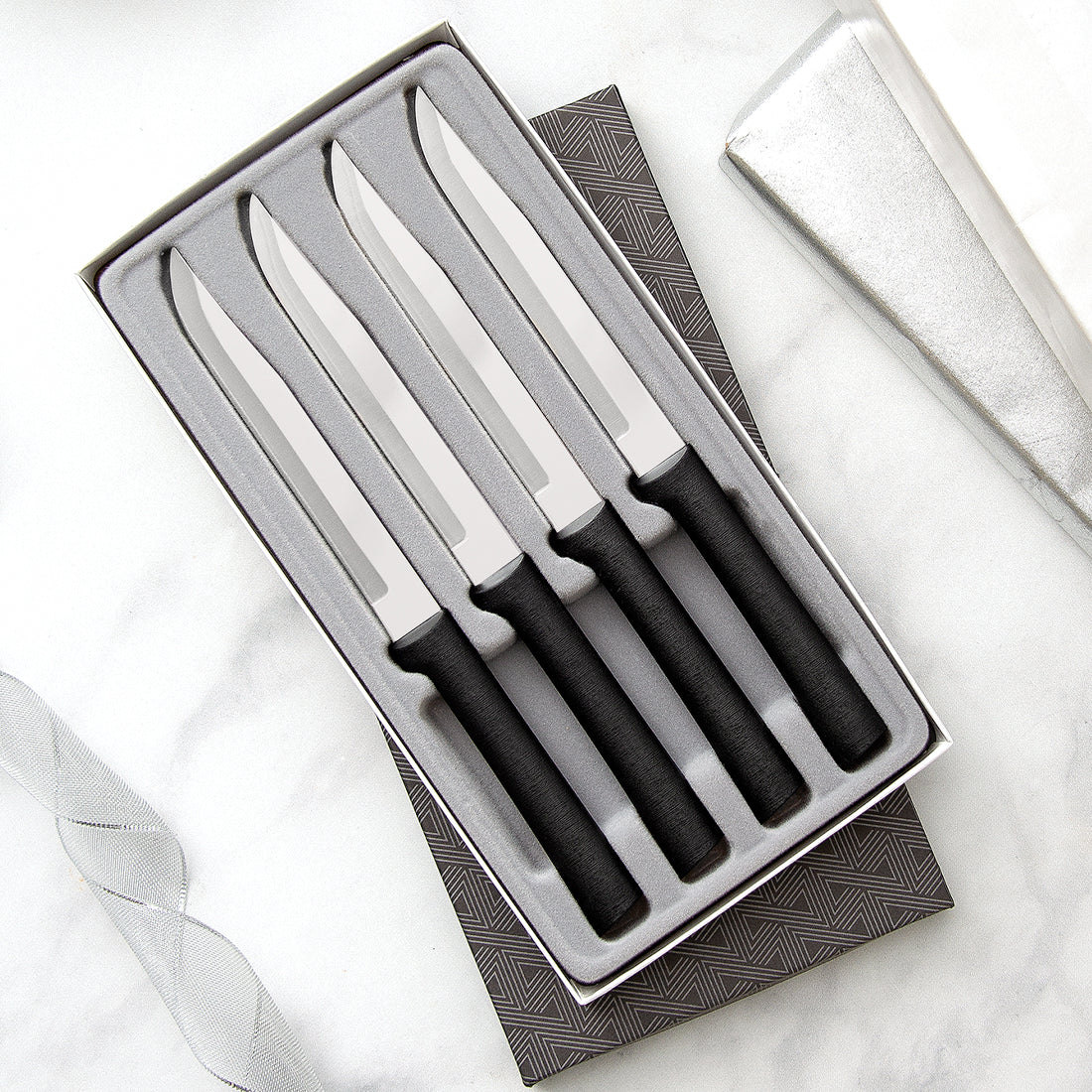 Four Utility/Steak Knives Gift Set