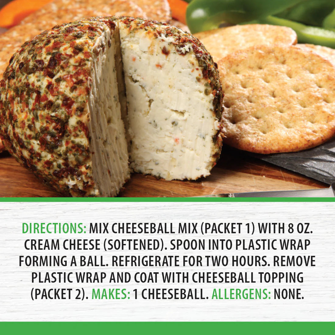 Garden Vegetable Cheeseball